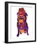 Dog Gentleman-Lisa Kolbasa-Framed Art Print