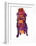 Dog Gentleman-Lisa Kolbasa-Framed Art Print