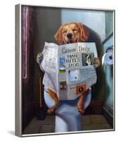 Dog Gone Funny-Lucia Heffernan-Framed Art Print