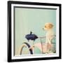 Dog Gone-Mandy Lynne-Framed Art Print