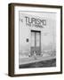 Dog Guarding a Tourist Office-Jerry Cooke-Framed Photographic Print