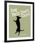 Dog Hair Dont Care-Dog is Good-Framed Art Print