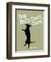 Dog Hair Dont Care-Dog is Good-Framed Art Print