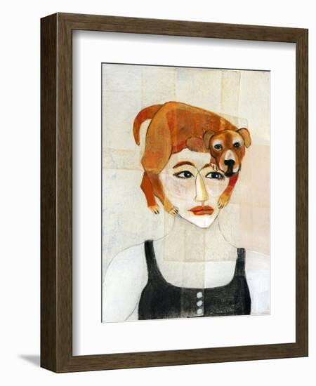 Dog Hair-Stacy Milrany-Framed Art Print