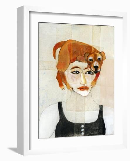 Dog Hair-Stacy Milrany-Framed Art Print