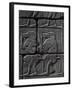 Dog-Headed Figures, Detail of Frieze, Kiosk of Taharqa Temple of Amun, Karnak Temple Complex-null-Framed Photographic Print