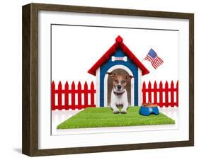 Dog House-Javier Brosch-Framed Photographic Print