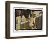 Dog in Garden-Theo Westenberger-Framed Photographic Print