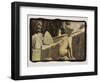 Dog in Garden-Theo Westenberger-Framed Photographic Print