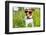 Dog in Meadow-Javier Brosch-Framed Photographic Print