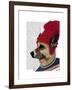 Dog in Ski Sweater-Fab Funky-Framed Art Print