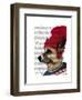 Dog in Ski Sweater-Fab Funky-Framed Art Print