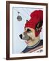 Dog in Ski Sweater-Fab Funky-Framed Art Print