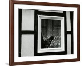 Dog In Window, Europe, 1968-Brett Weston-Framed Photographic Print