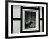 Dog In Window, Europe, 1968-Brett Weston-Framed Photographic Print