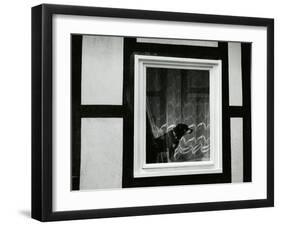 Dog In Window, Europe, 1968-Brett Weston-Framed Premium Photographic Print