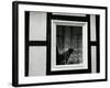 Dog In Window, Europe, 1968-Brett Weston-Framed Photographic Print