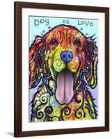 Dog Is Love-Dean Russo-Framed Giclee Print