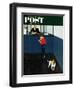 "Dog License" Saturday Evening Post Cover, June 21, 1952-George Hughes-Framed Giclee Print