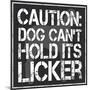 Dog Licker 2-Lauren Gibbons-Mounted Art Print