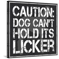 Dog Licker 2-Lauren Gibbons-Stretched Canvas