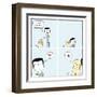 Dog Love-Reza Farazmand-Framed Art Print