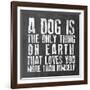 Dog Love-Erin Clark-Framed Giclee Print