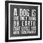 Dog Love-Erin Clark-Framed Giclee Print