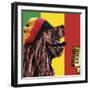 Dog Marley-Malcolm Sanders-Framed Giclee Print