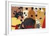 Dog Meeting-Stephen Huneck-Framed Giclee Print