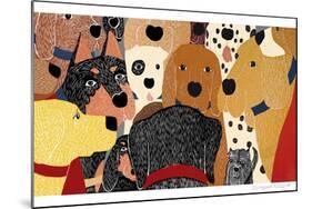 Dog Meeting-Stephen Huneck-Mounted Giclee Print