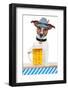 Dog Oktoberfest-Javier Brosch-Framed Photographic Print