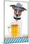 Dog Oktoberfest-Javier Brosch-Mounted Photographic Print