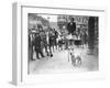 Dog on Stilts!-null-Framed Photographic Print