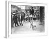 Dog on Stilts!-null-Framed Photographic Print