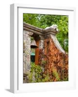 Dog on the Rooftop, San Miguel, Guanajuato State, Mexico-Julie Eggers-Framed Photographic Print