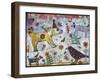 Dog Park Color-Jill Mayberg-Framed Giclee Print