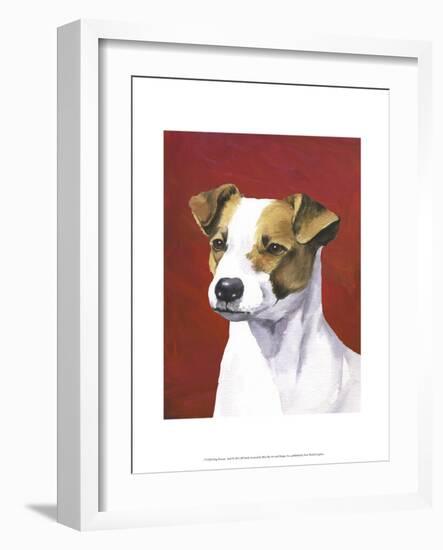 Dog Portrait, Jack-Jill Sands-Framed Art Print