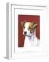 Dog Portrait, Jack-Jill Sands-Framed Art Print