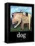 Dog Poster 1-Tim Nyberg-Framed Stretched Canvas