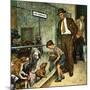 "Dog Pound," September 17, 1949-Amos Sewell-Mounted Giclee Print