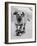 Dog Riding Skateboard-Bettmann-Framed Photographic Print