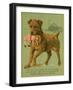 Dog Saves Doll from Sea-null-Framed Art Print