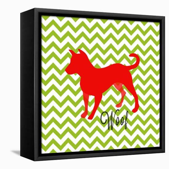 Dog Says IV-SD Graphics Studio-Framed Stretched Canvas