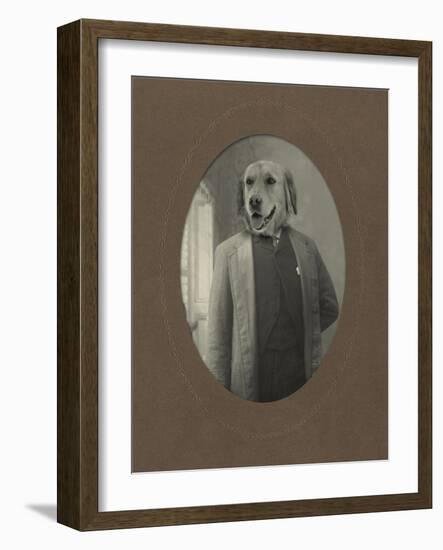 Dog Series #2-J Hovenstine Studios-Framed Giclee Print