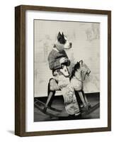 Dog Series #4-J Hovenstine Studios-Framed Giclee Print