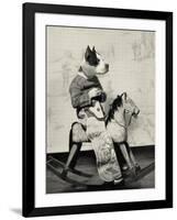 Dog Series #4-J Hovenstine Studios-Framed Giclee Print