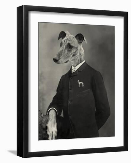 Dog Series #6-J Hovenstine Studios-Framed Giclee Print