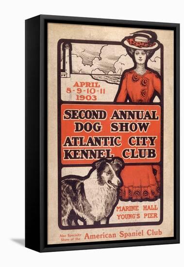 Dog Show Catalogue 1903-null-Framed Stretched Canvas