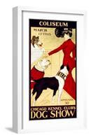 Dog Show-null-Framed Giclee Print